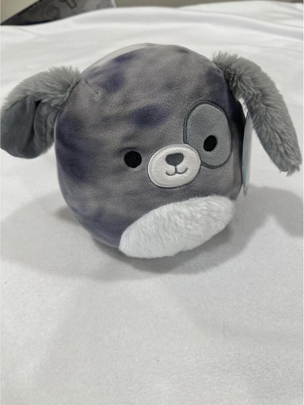 Squishmallows Original Gustavus Gray Dog Plush with Tags